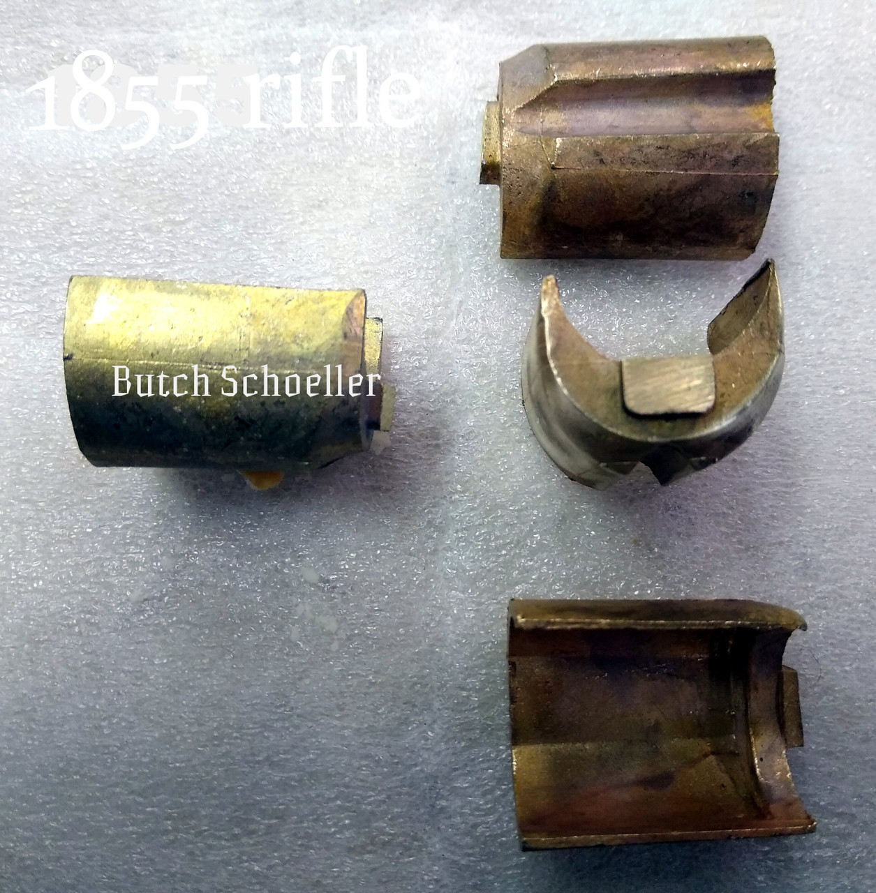 1855 Harpers Ferry rifle brass nose cap