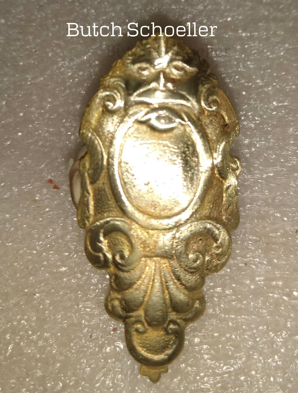 Brass thumb piece fr the pistol