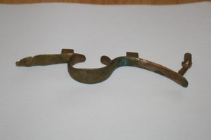 British Sea Service flintlock pistol brass trigger guard