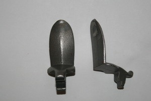 British Sea Service flintlock pistol frizzen