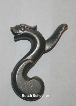 Dolphin head percussion hammer Left