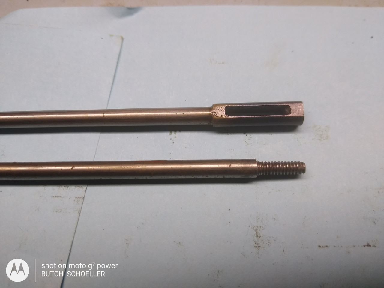 Italian Vetterli cleaning rod for the 6.5 conversion