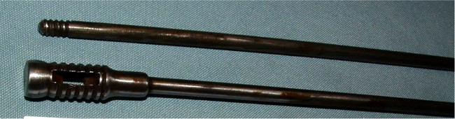 Remington Rolling Block cleaning rod/New York contract