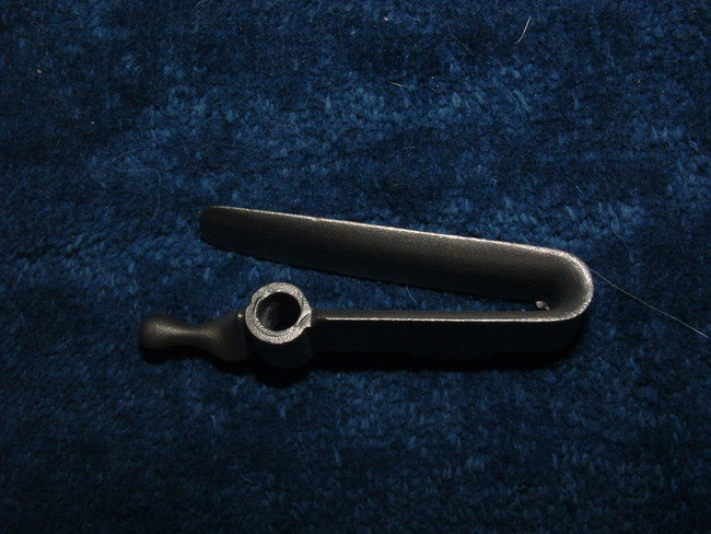 Second model British Brown Bess flintlock musket frizzen spring