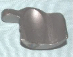 Third British Brown Bess flintlock musket pan