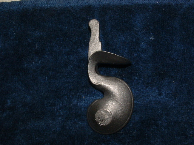 Third model British Brown Bess flintlock musket hammer
