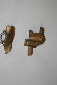 U.S. 1816 North flintlock pistol brass pan