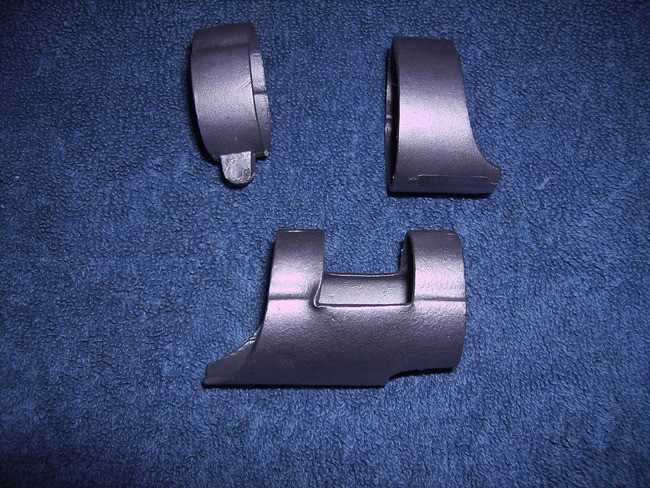 U.S. 1817 flintlock Common rifle barrel band set