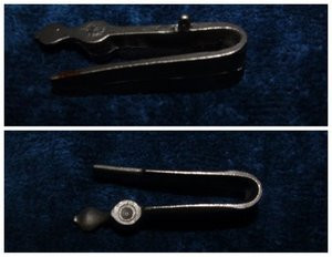 U.S. model 1795 flintlock musket frizzen spring