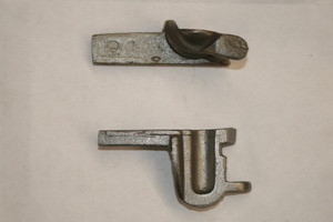 U.S. model 1808 flintlock musket pan