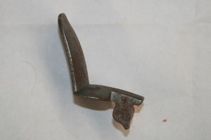 U.S. model 1835/40 flintlock musket frizzen