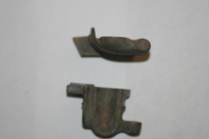 U.S. model 1836 Waters/Johnson flintlock martial pistol brass pan