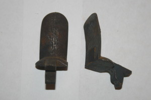 U.S. model 1836 Waters/Johnson flintlock martial pistol frizzen