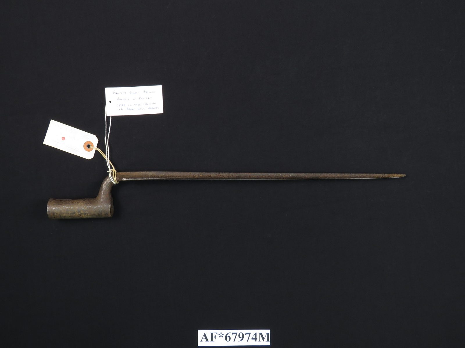 Brown Bess Bayonet-NMAH-AHB2015q033971