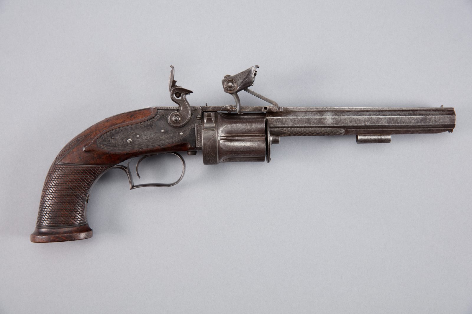 Collier flintlock revolver