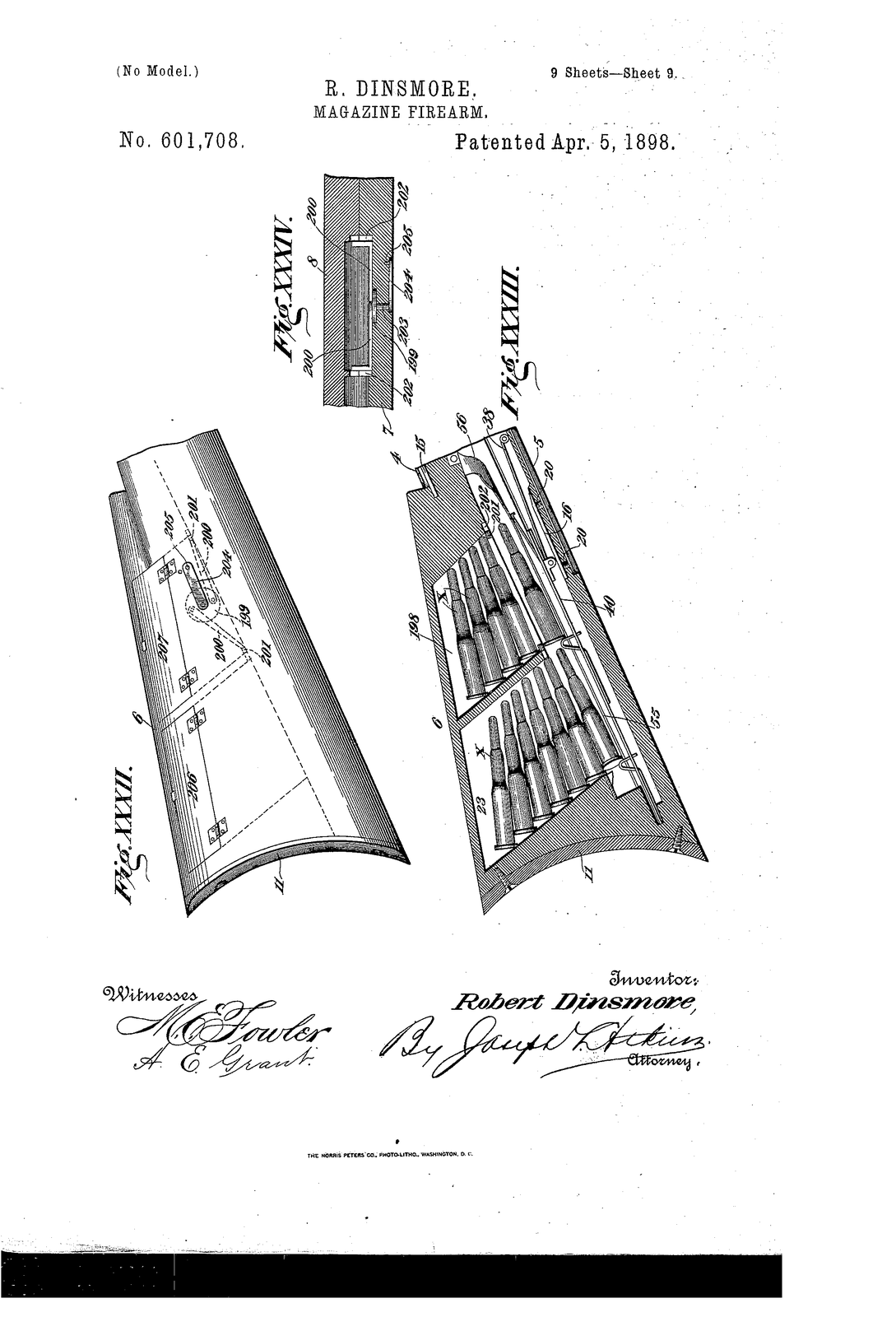 District of — US601708A sheet