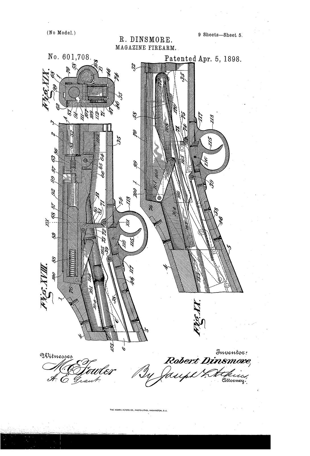 District of — US601708A sheet
